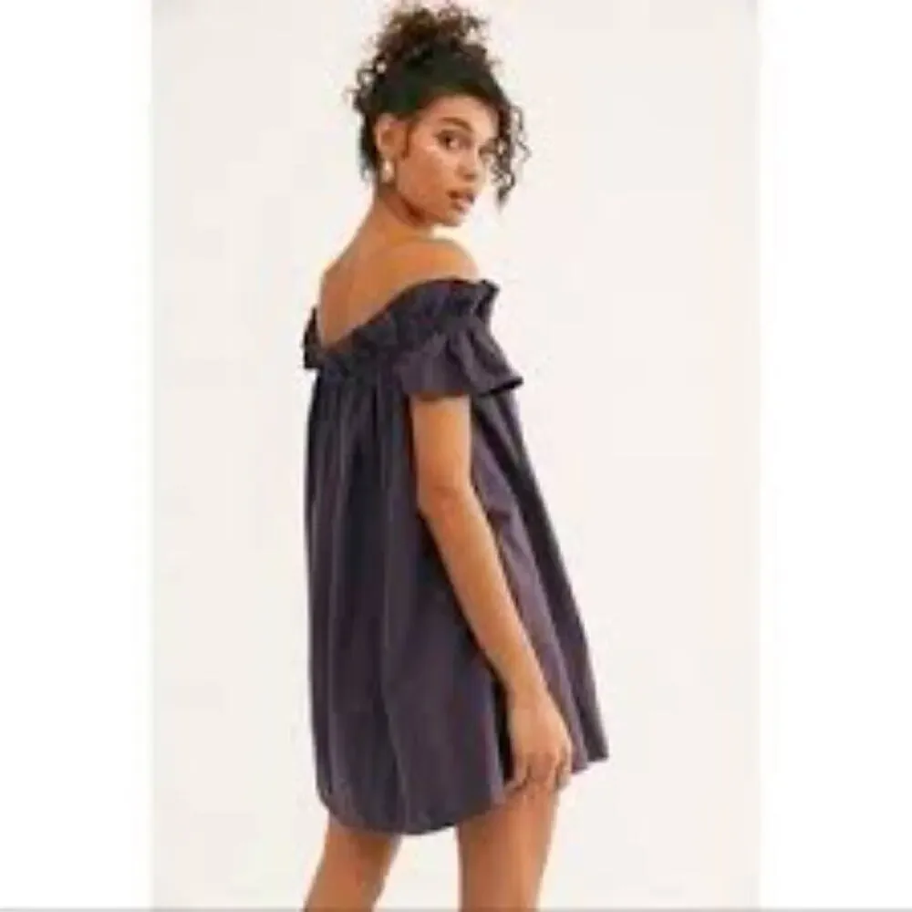 FREE PEOPLE NEW SOPHIE NIGHT BLOOM MINI DRESS SIZE SMALL 1229